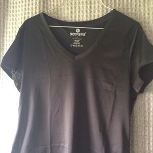 NWOT! Black 90 degree by Reflex athletic top
